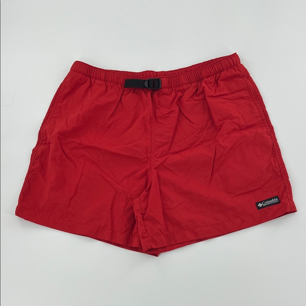 Columbia women’s Active‎ Belted Shorts Mesh Lined Pockets hiking walking
